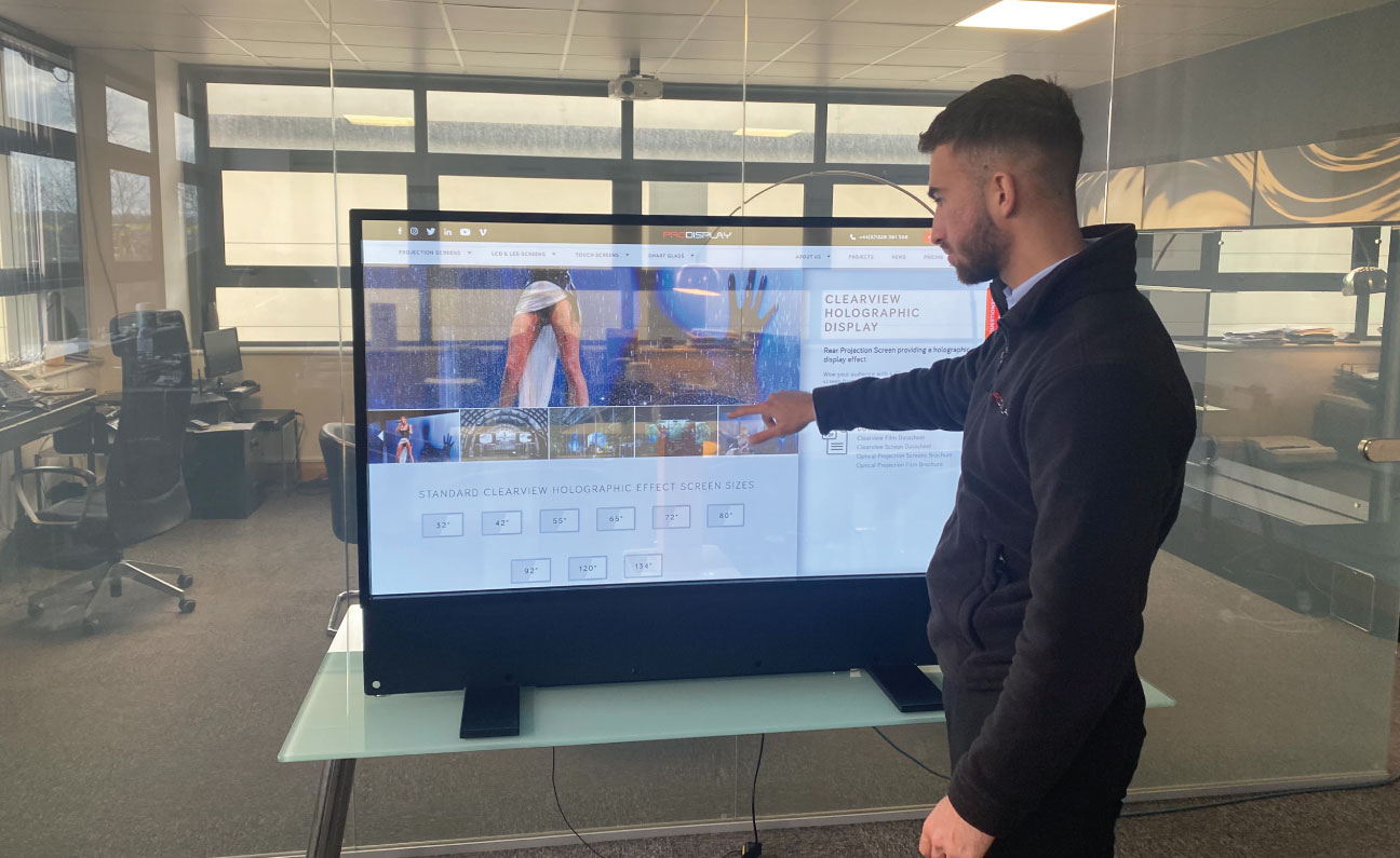 Touch Interactive Screen